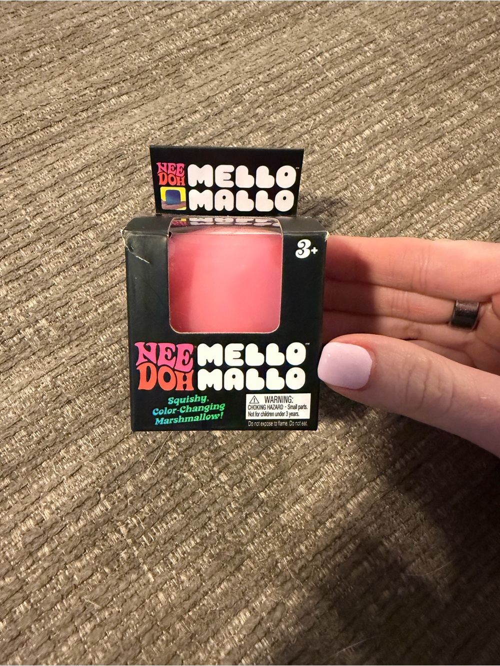 NeeDoh Mello Mallo Color-Changing - Pink